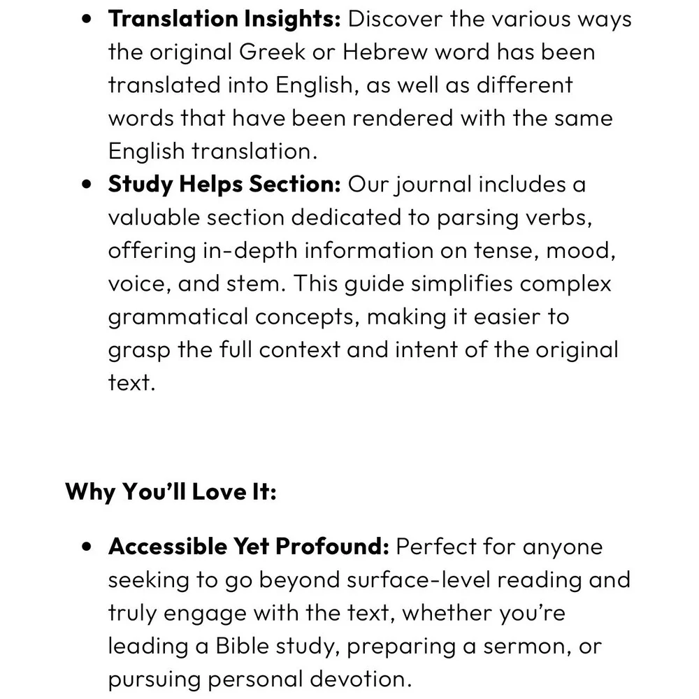 The James Method Word Study Journal